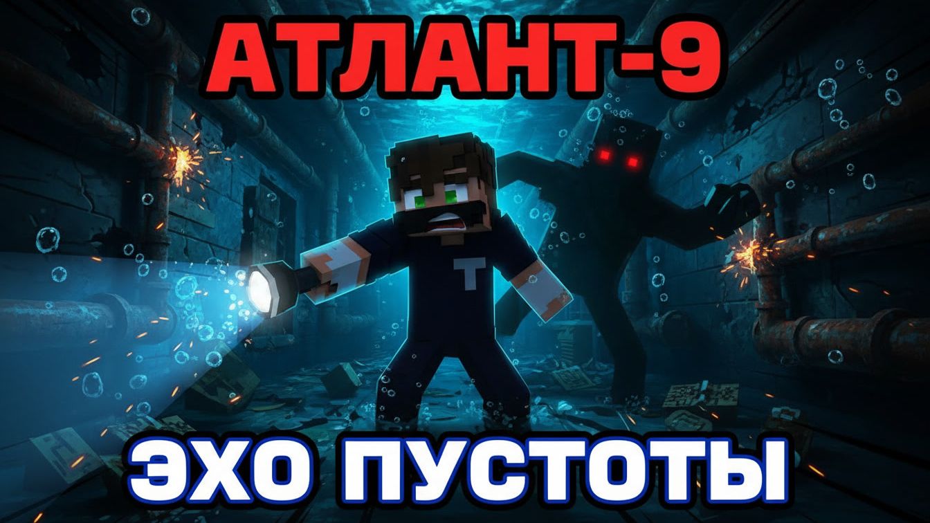 МЕНЯ ПРЕСЛЕДУЕТ НЕВИДИМКА НА ПОДВОДНОЙ СТАНЦИИ!  Атлант-9 Эхо пустоты 1.21.1