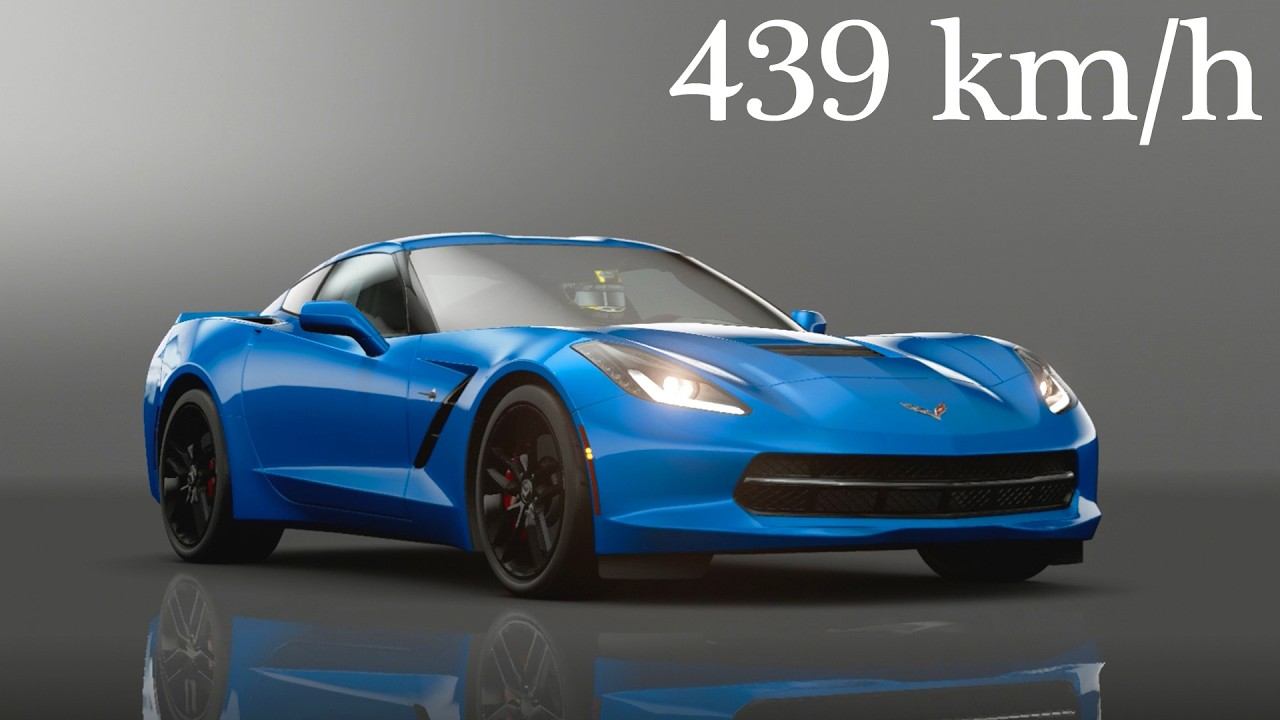 Gran Turismo Sport - Chevrolet CORVETTE STINGRAY 2014 - 439 Kmh Top Speed