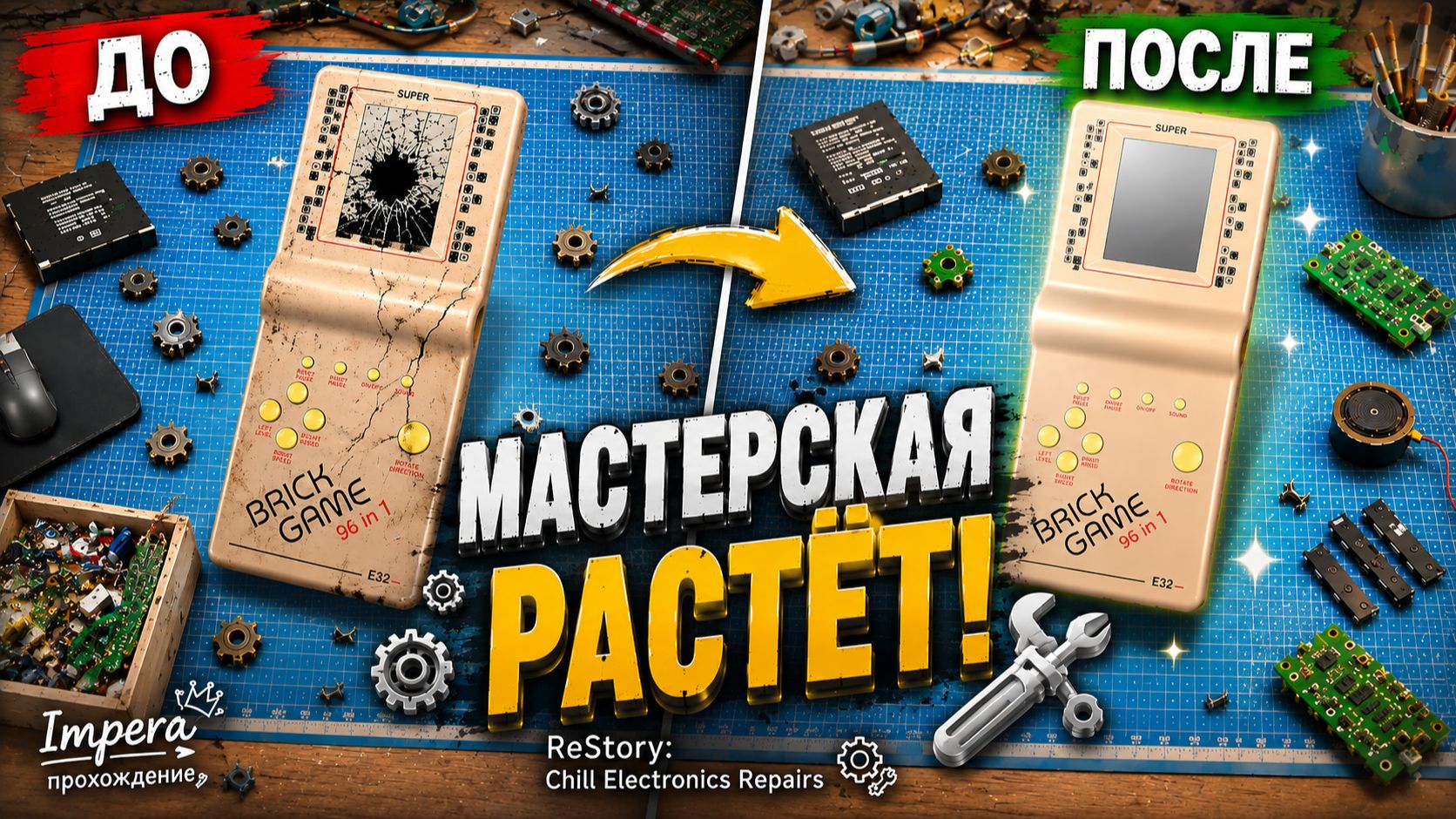 НОВЫЕ ЗАКАЗЫ И БОЛЬШЕ РЕМОНТА!   ReStory: Chill Electronics Repairs 2