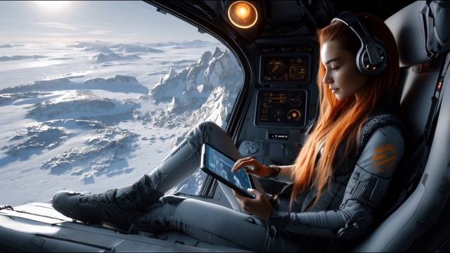 Enter The Stillness Of Deep Space  Sci-Fi Space Chill For Coding  Deep Focus