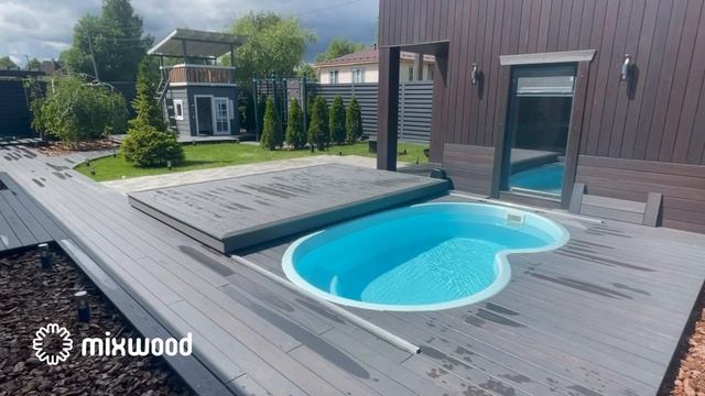 Автоматическая терраса собственного производства от компании MixWood в Московской области