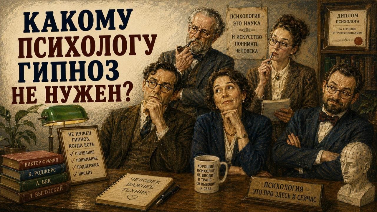 Прямой эфир Какому психологу гипноз не нужен?