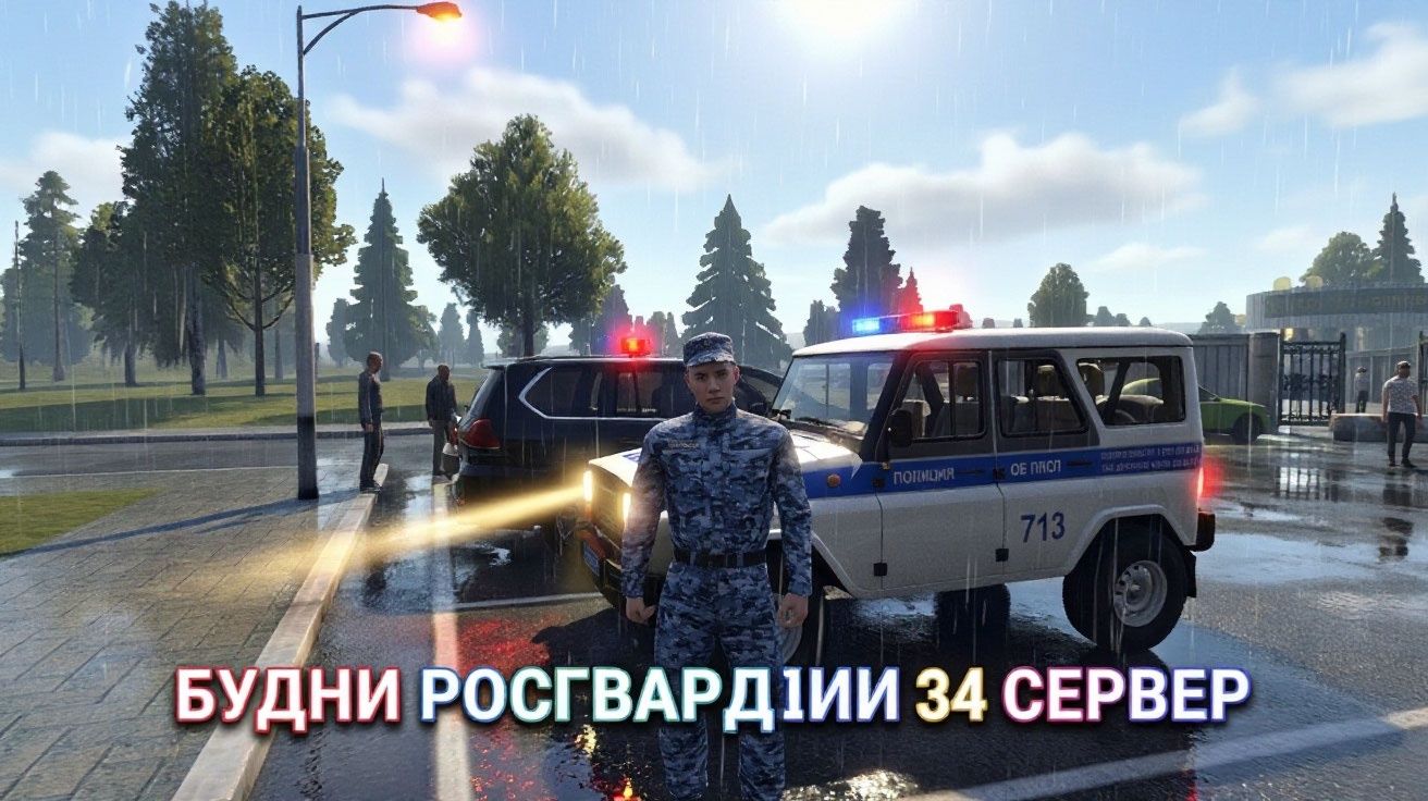 Будни Росгвардии на Матрёшка РП 34 сервер