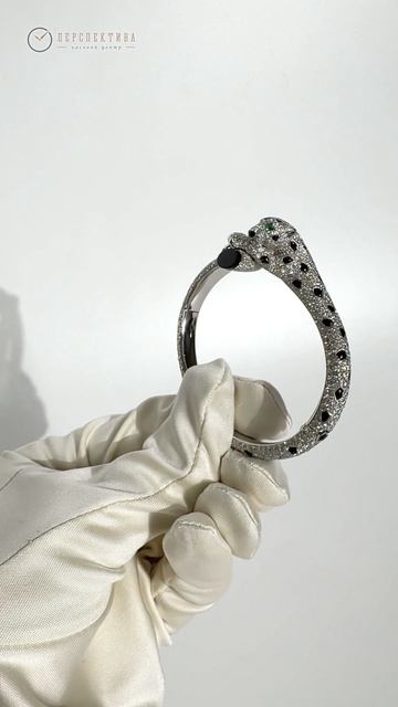 Cartier PANTHÈRE DE CARTIER BRACELET PAVED SIZE 16 H6001516