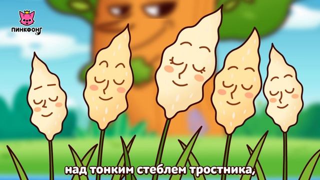 Дуб и тростник  Басни Эзопа  Пинкфонг Рассказы для Детей