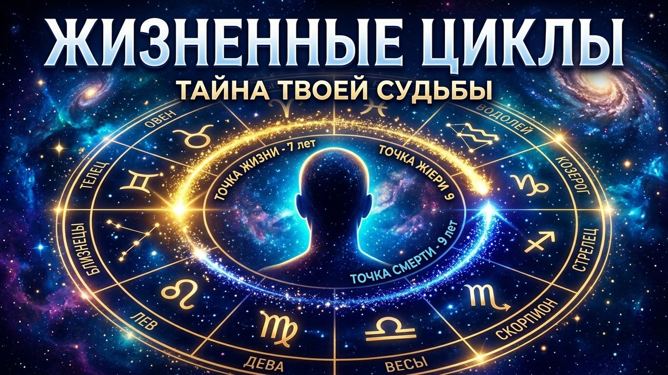 Жизненные циклы и наша судьба: Как взглянуть на жизнь глазами астролога