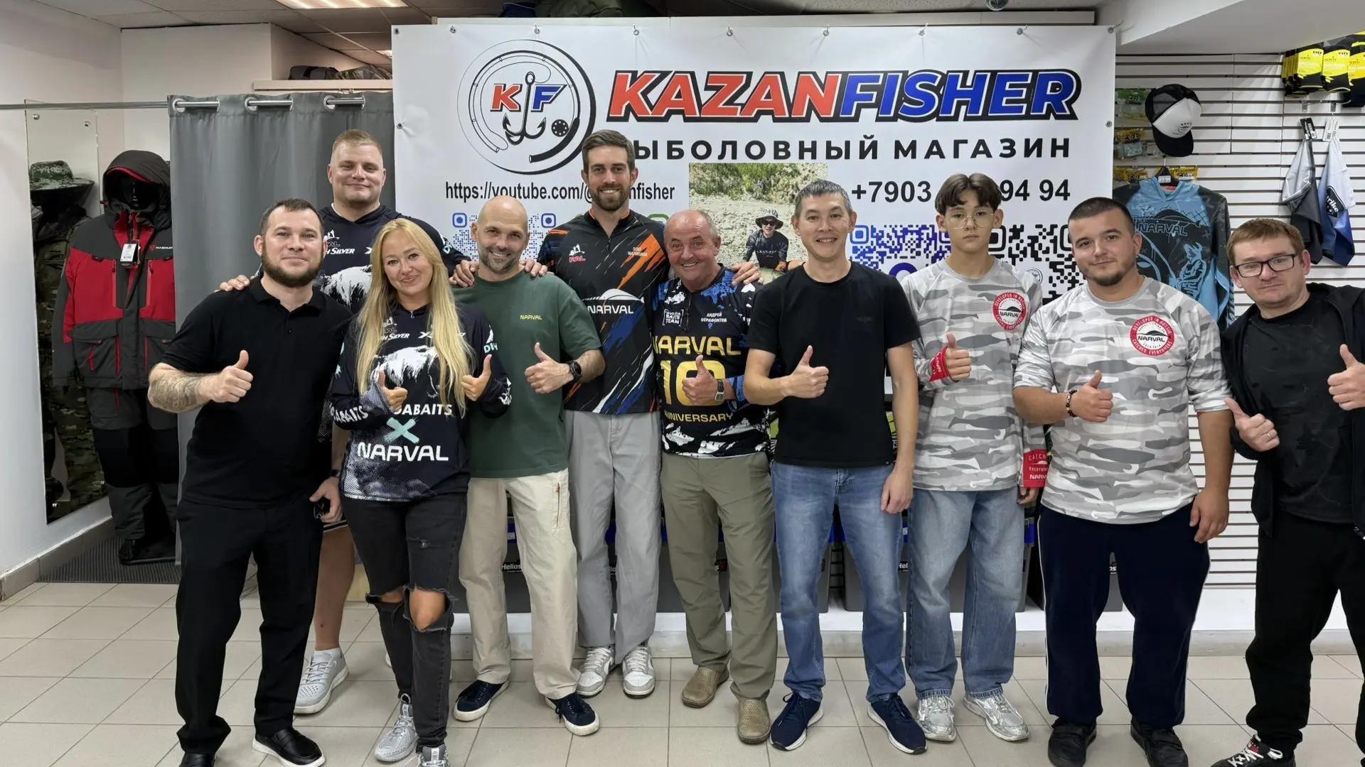  Встреча с командой Volgabaits в магазине KazanFisher: семинар живые вопросы и фишки от профи! 