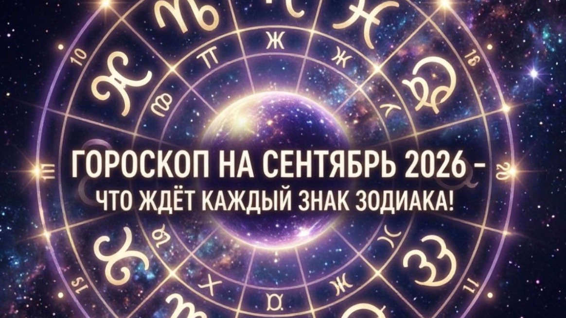 Гороскоп на Сентябрь