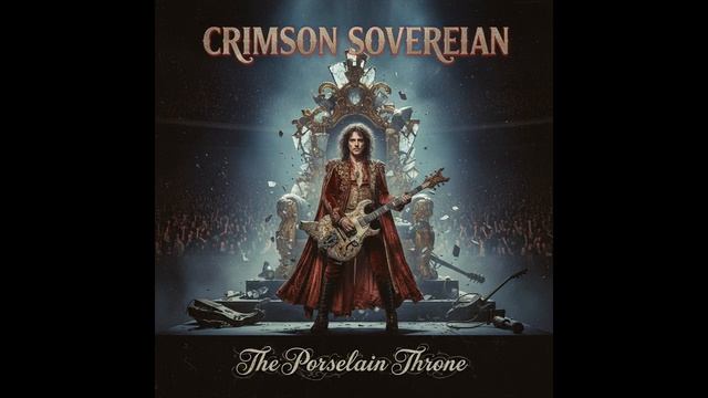 Crimson Sovereign - The Porcelain Throne Full Album 1970s Arena Hard Rock AI