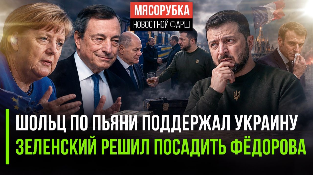 Шольц с перепою помог Зеленскому! Фёдорова могут отправить за решётку!