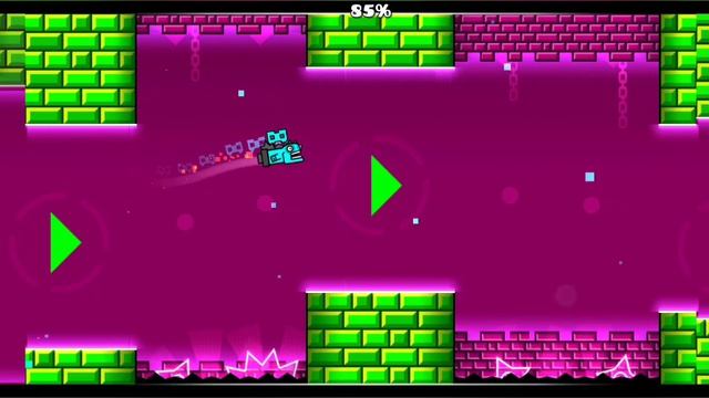 прохожу все уровни в Geometry Dash Meltdown на Три монетки  легендарный бой