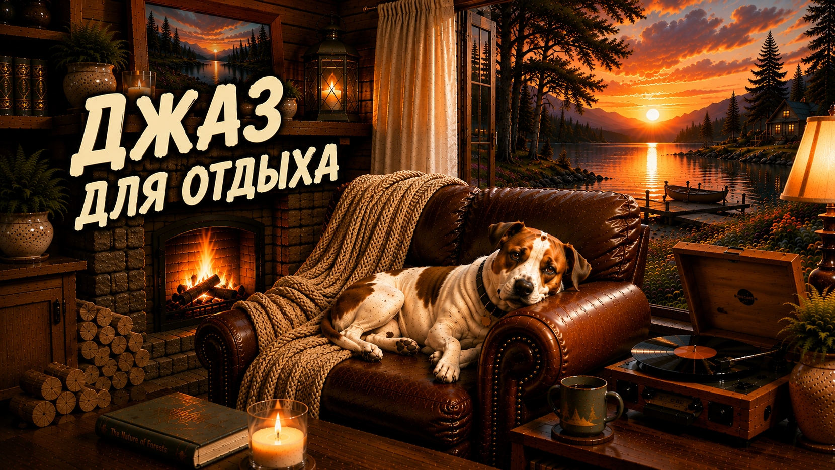 Расслабляющая музыка  джаз для отдыха и сна