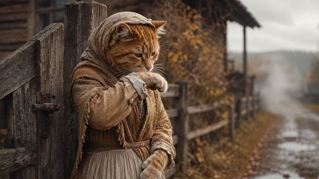 Дуня Коты жгут