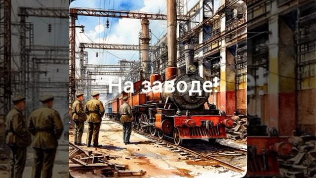 На заводе