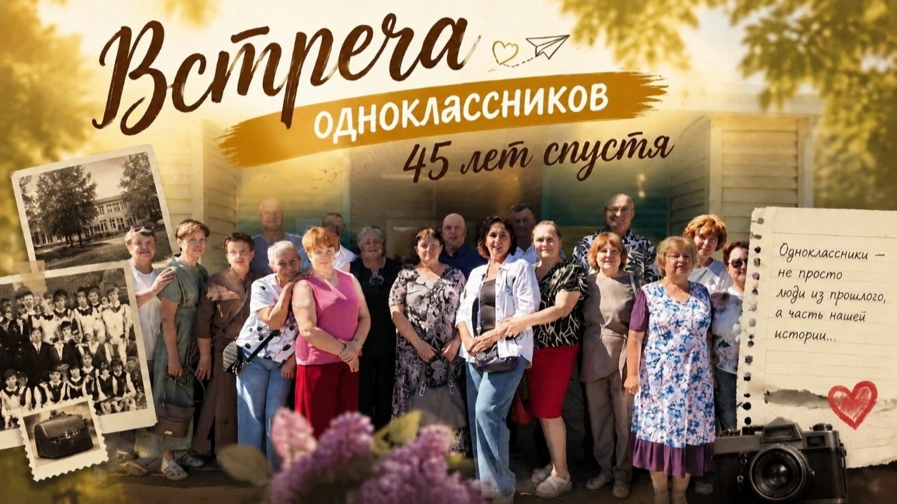 Вечер встречи 45 лет спустя