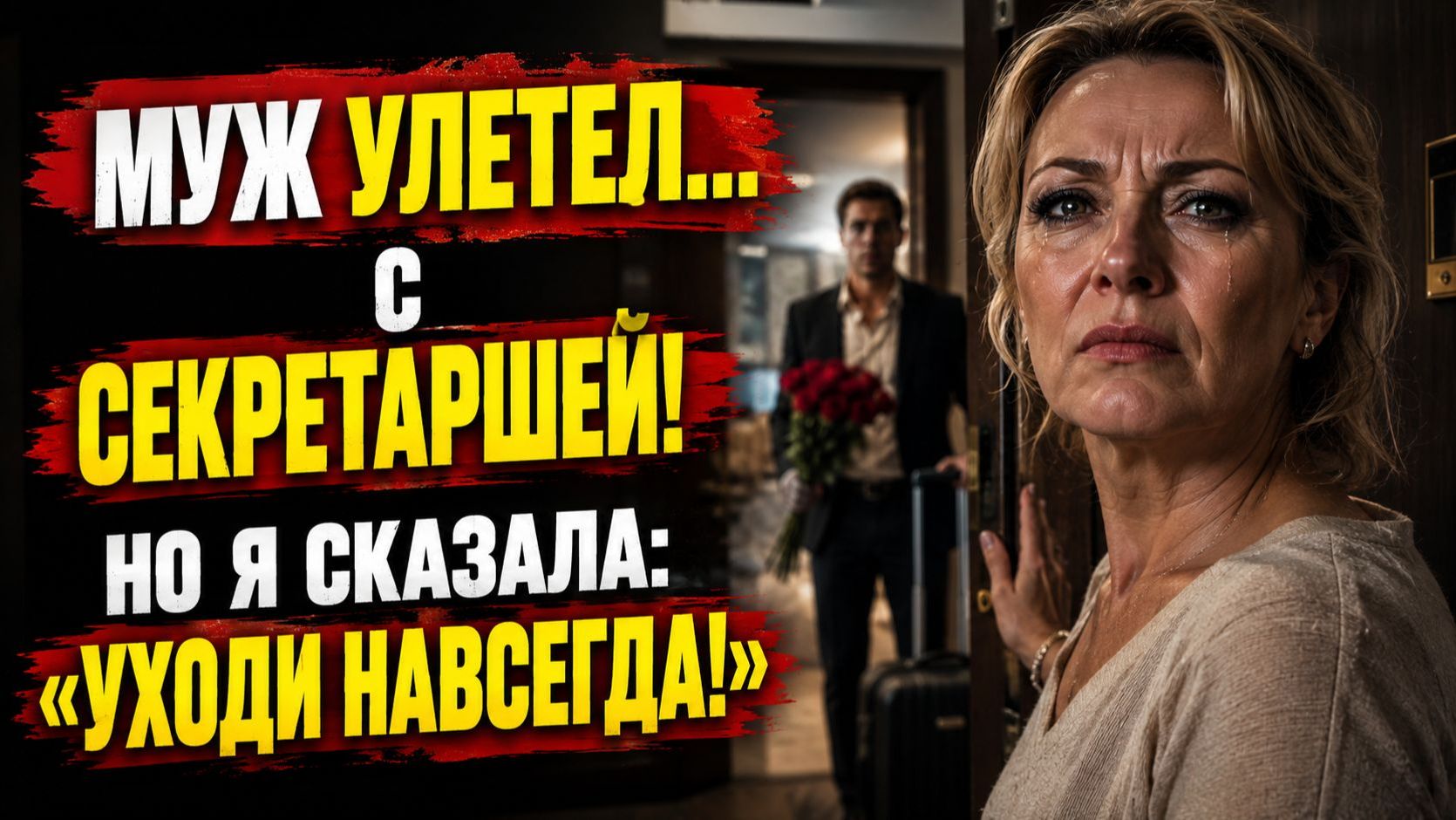 Истории из жизни  Муж улетел с секретаршей но вернулся слишком поздно  Аудио рассказы