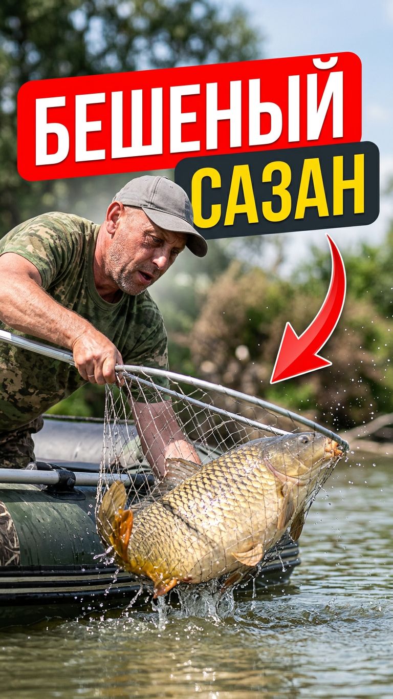 Сазан против рыбака: кто победит? рыбалка битва Fishing