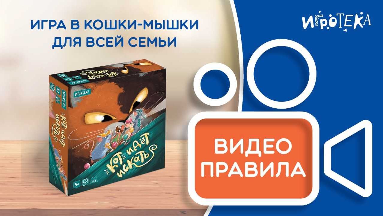 Правила настольной игры Кот идёт искать