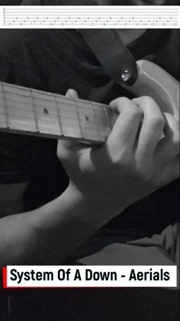 System Of A Down - Aerials Guitar Guitarcover Music Tabs Cover табы гитара