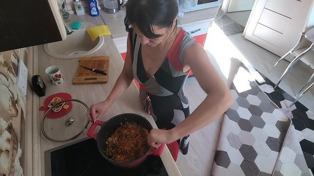 Крайней день перед отпуском: готовка уборка ....