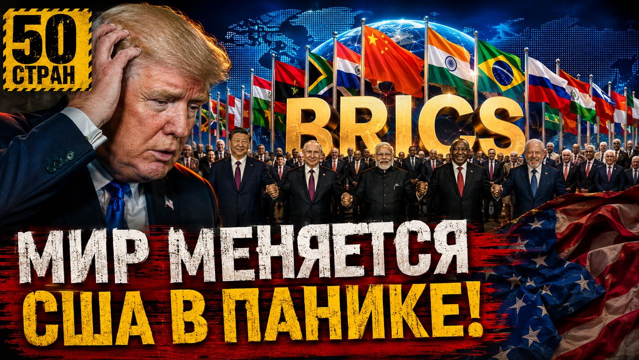 U.S. In Panic 50 Countries Want To Join BRICS  The World Power Balance Is Shifting
