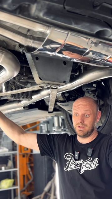 Выхлопная система с 2 режимами громкости для BMW X5 M60i