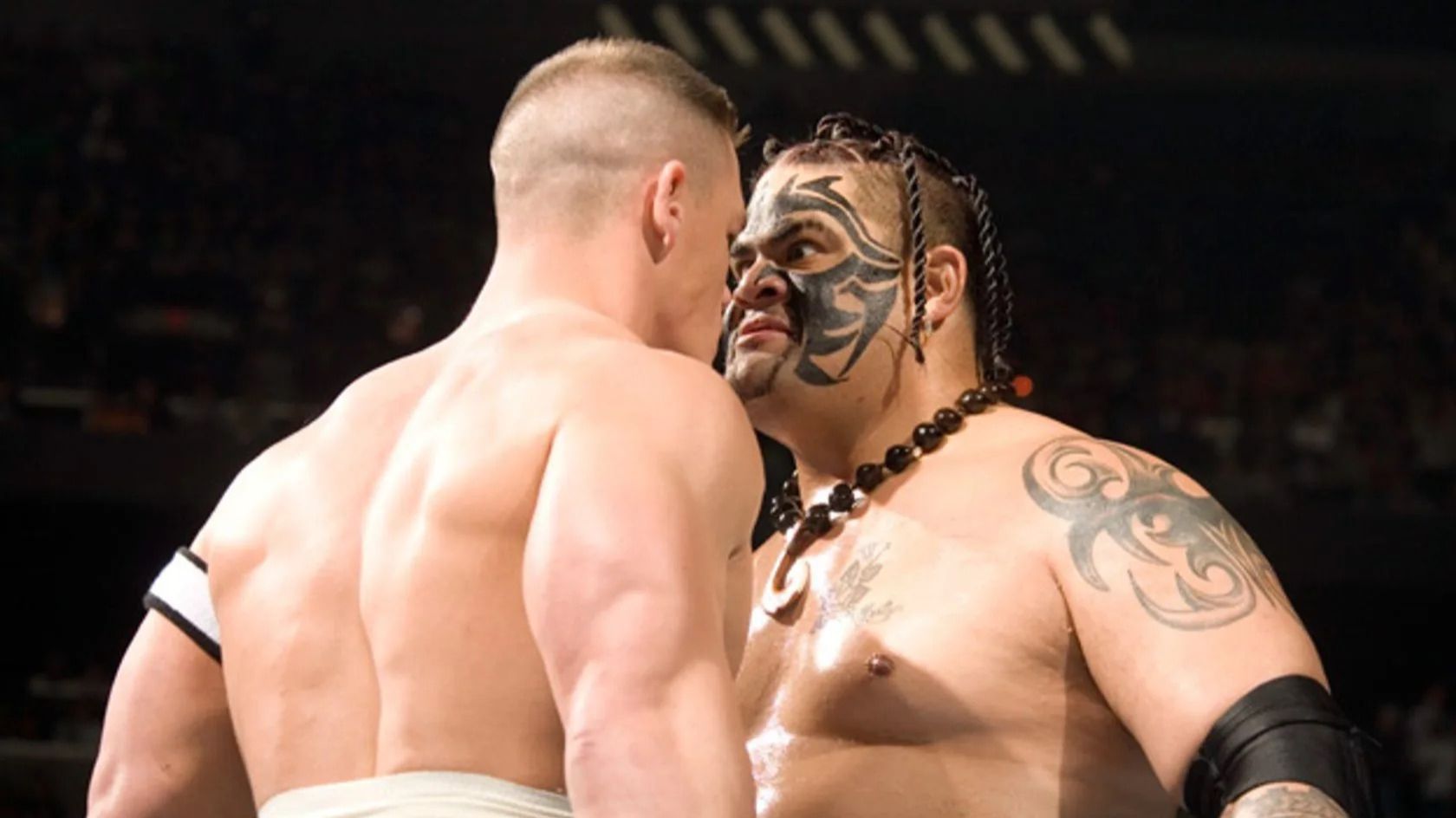 John Cena Vs Umaga WWE Royal Rumble 2007