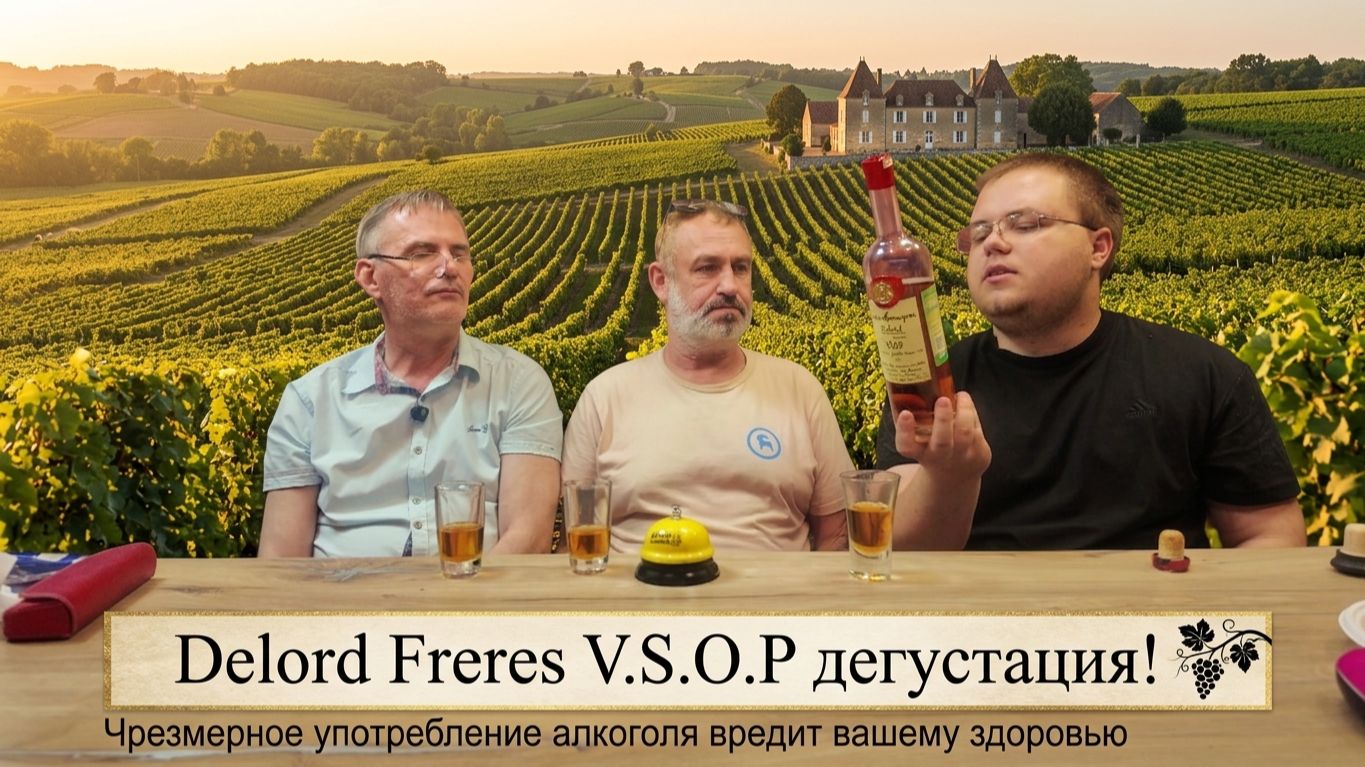 Мы попробовали Французский арманьяк  Delord Freres V.S.O.P и вот что произошло