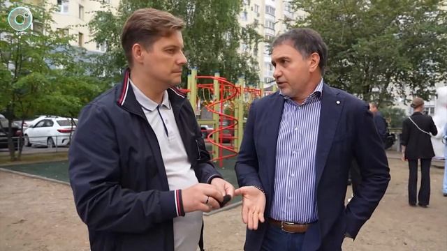 Открытие детской площадки