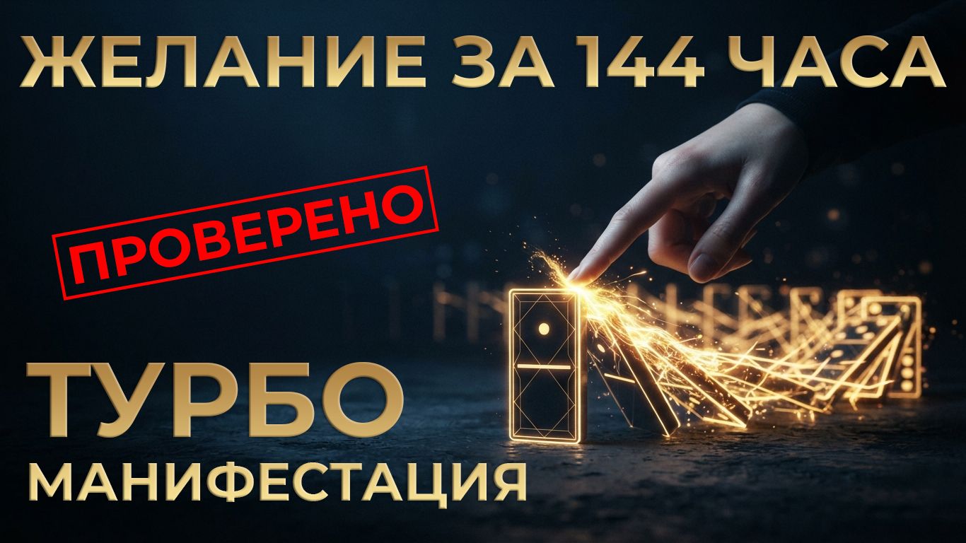 Триггер-144➡️ Запуск Цепной Реакции Исполнения Желания