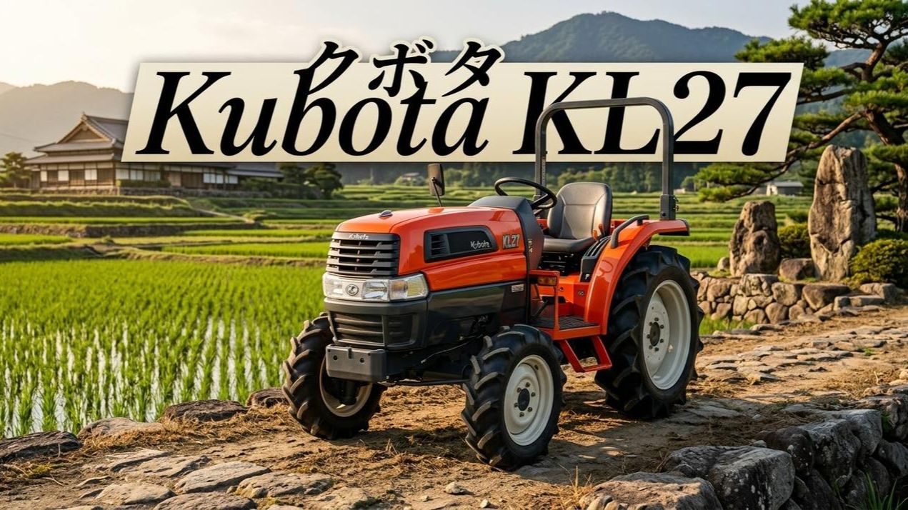 Обзор трактора Kubota KL27