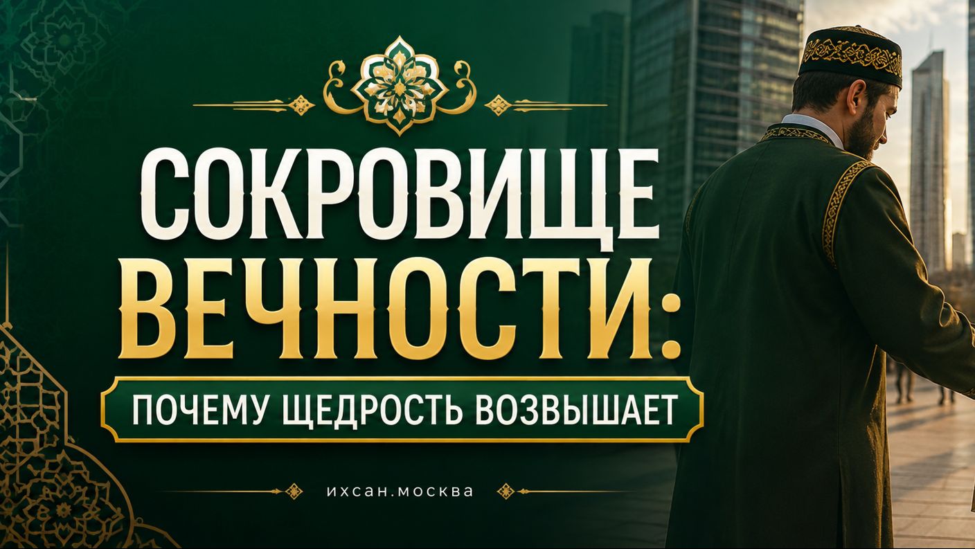 СОКОВИЩЕ ВЕЧНОСТИ: ПОЧЕМУ ЩЕДРОСТЬ ВОЗВЫШАЕТ