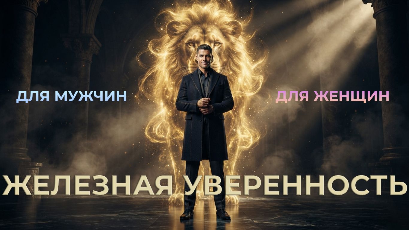 ЖЕЛЕЗНАЯ УВЕРЕННОСТЬ В СЕБЕ 🔥 Включи Это И Твой Голос Услышат Все! (Перепрошивка Подсознания)