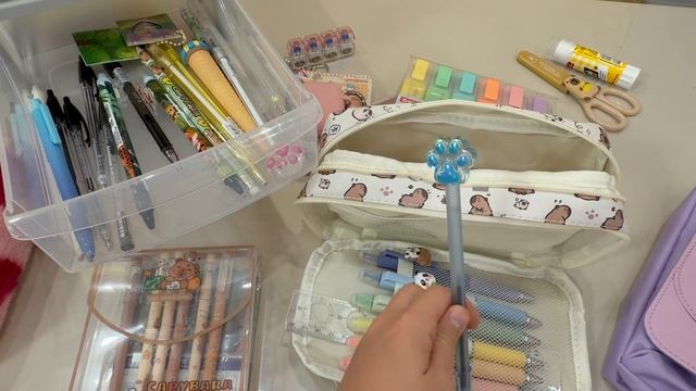 Собираю пенал в школу🎒