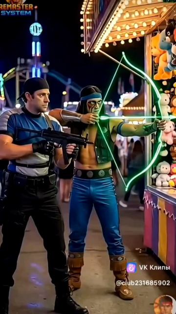 ALEXA_W. Mortal Kombat: персонажи в парке развлечений!🎡