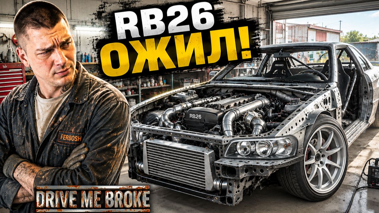 ОН ОЖИЛ! Первый ЗАПУСК SKYLINE!