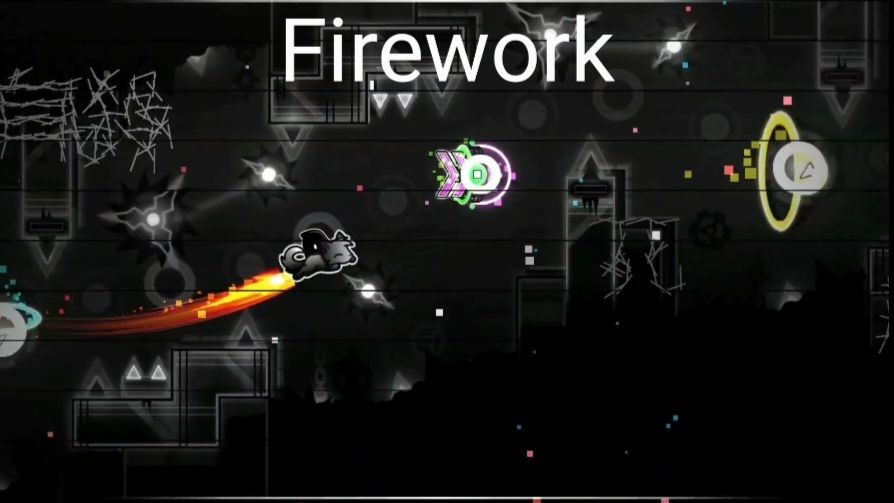 Firework полное прохождение в геометри деш