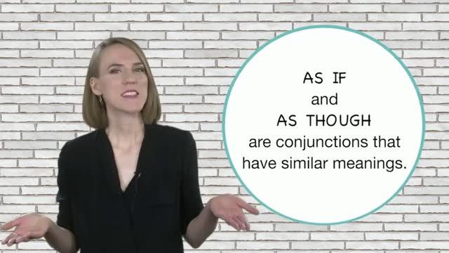 As If, As Though