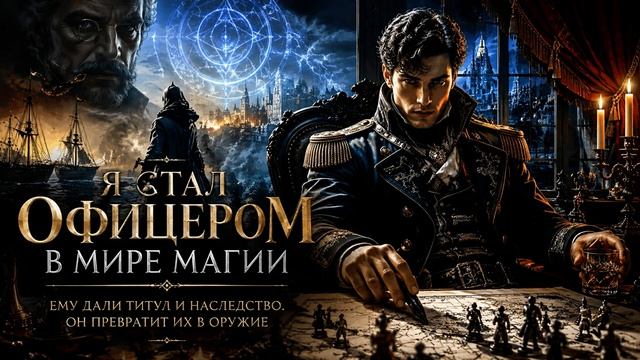 Аудиокнига полностью. Попаданцы-Фентези. «Я стал офицером в мире магии» Книга 1 из 5