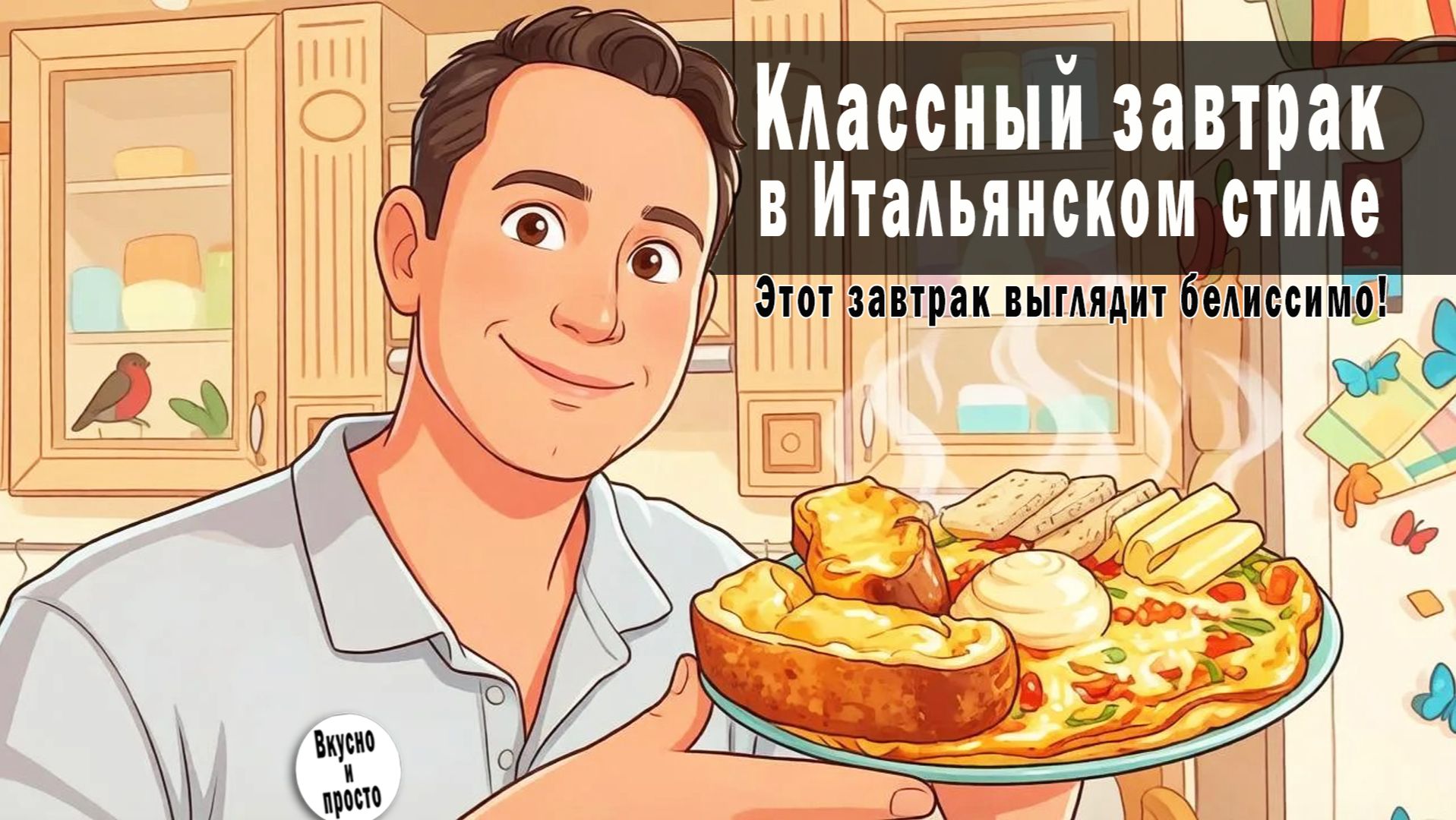 Классный завтрак в Итальянском стиле