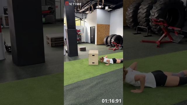 Шамраева Мария , ТФ Люберцы, тренер ВП, количество повторений 54 за 02:58:70.