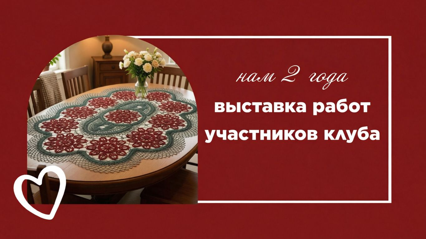 Нам 2 года! Выставка работ участников клуба любителей вязания