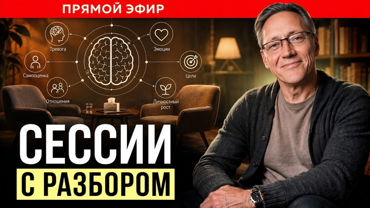 СЕССИИ С РАЗБОРОМ / ПСИХОЛОГ АЛЕКСАНДР ВОЛЫНСКИЙ