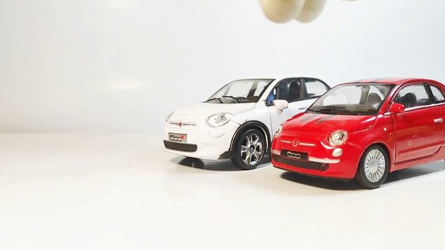 Масштабная модель автомобиля FIAT 500X в масштабе 1:43..из моей коллекции))