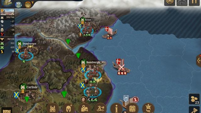 MERCIA CONQUERS THE WORLD! From Britain To Poland.No Words.Only War. European War 7 Medieval.Part 4.