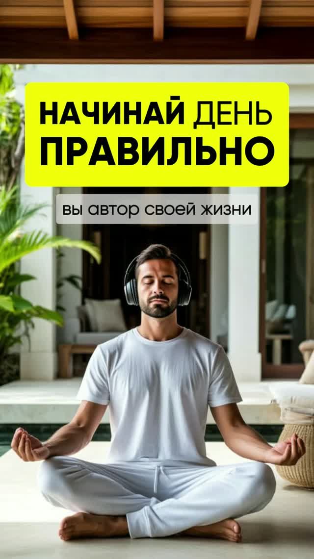 начинай день ПРАВИЛЬНО!