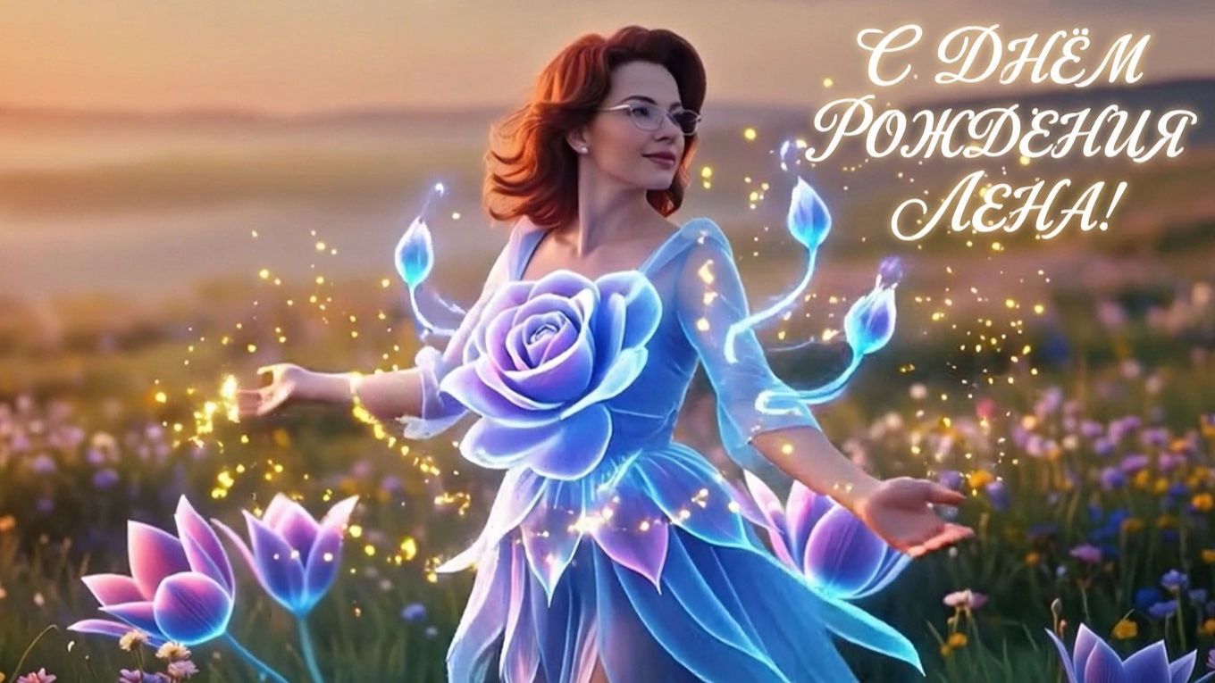 С днём рождения Лена!