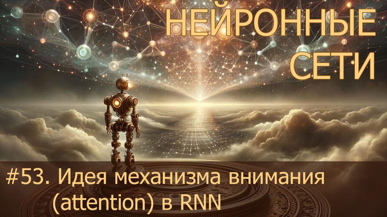 #53. Идея механизма Attention (внимания) в RNN | Нейросети на PyTorch