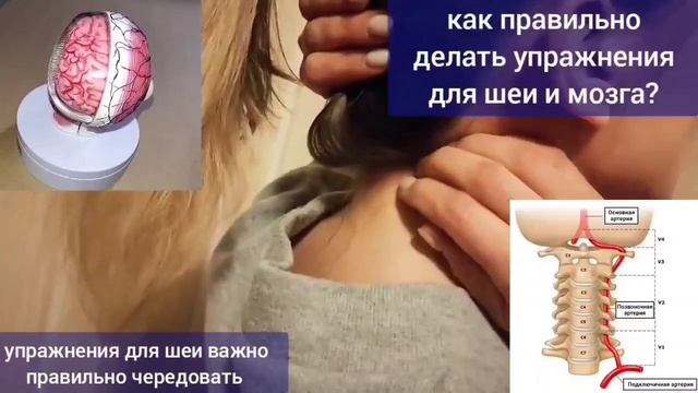Спасаем шею, глаза, поясницу и крестец: скользящий массаж. Комбинация упражнений