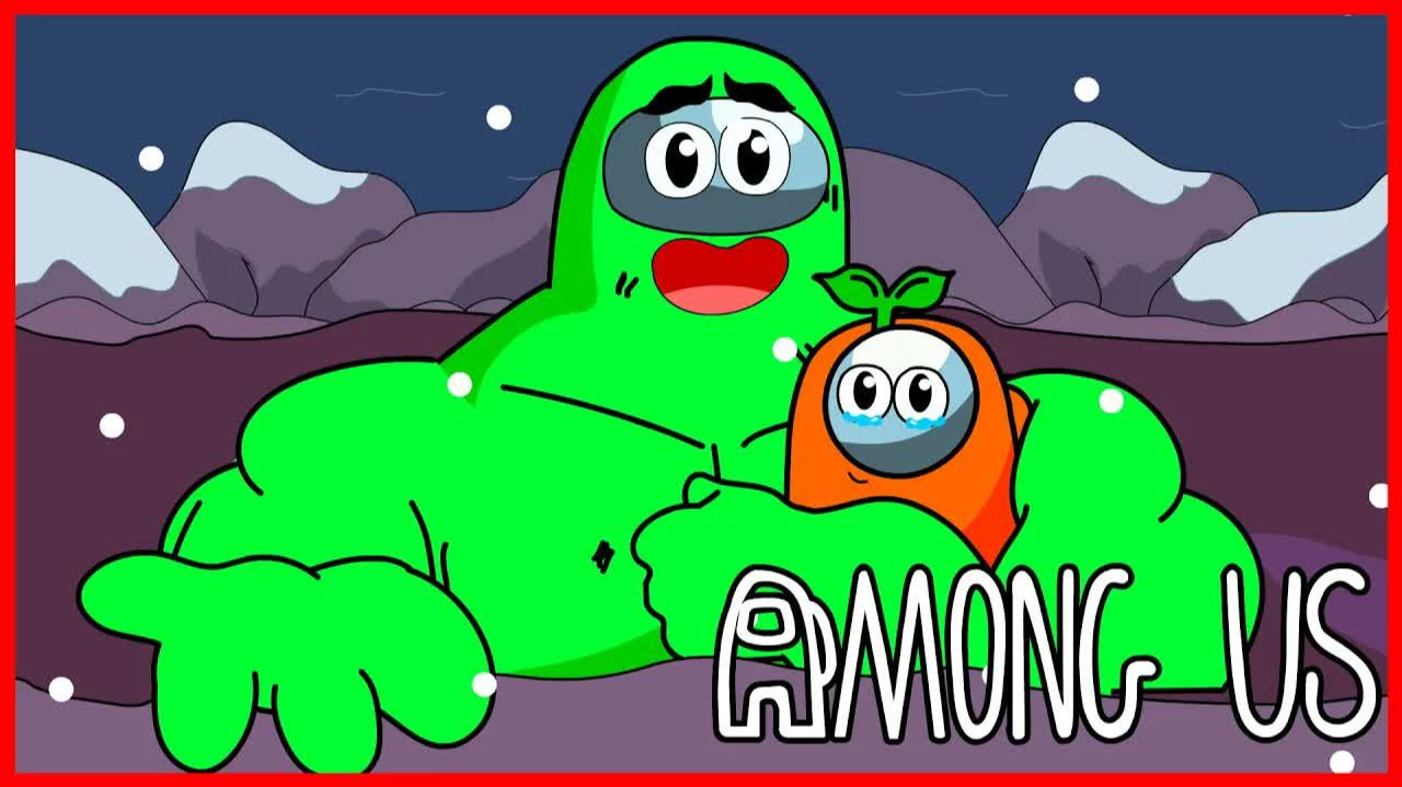  GIANT CREWMATE  AMONG US ANIMATION 7